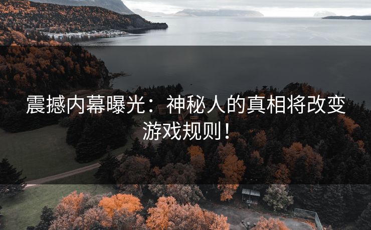 震撼内幕曝光：神秘人的真相将改变游戏规则！