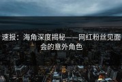 速报：海角深度揭秘——网红粉丝见面会的意外角色